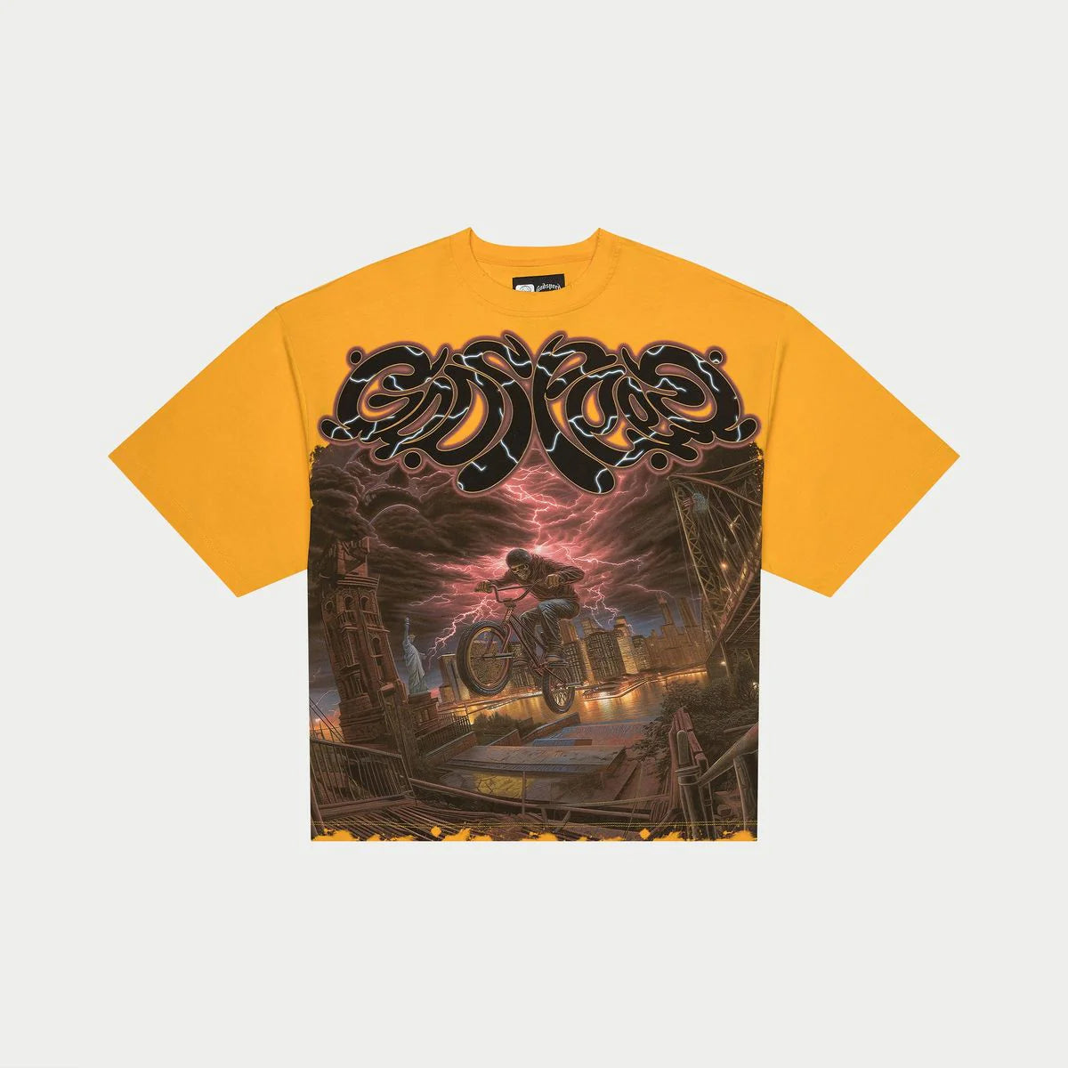 Godspeed BMX Tee Yellow