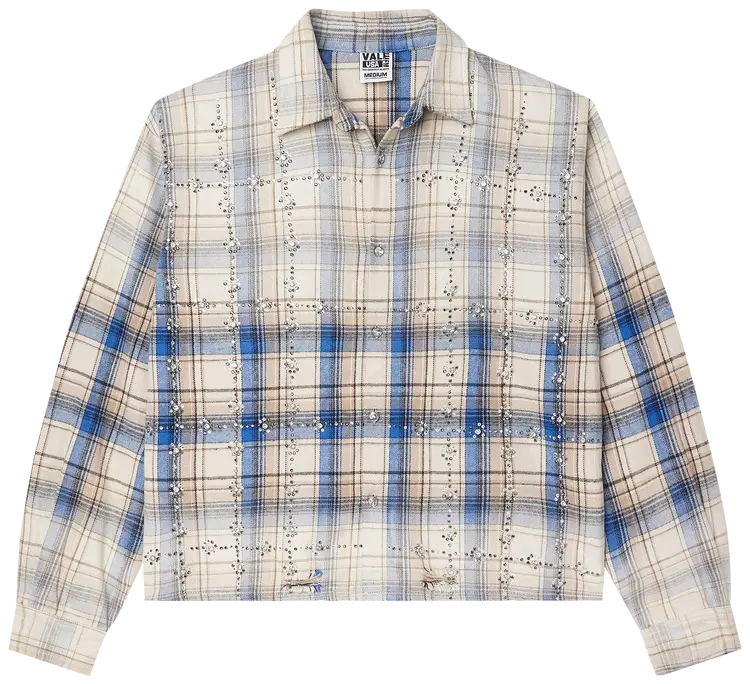 Vale Forever Skyfall Flannel Cream/Blue