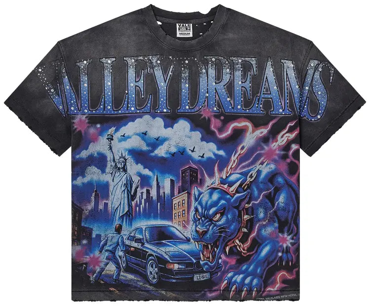 Vale Forever Monster Big Tee Black