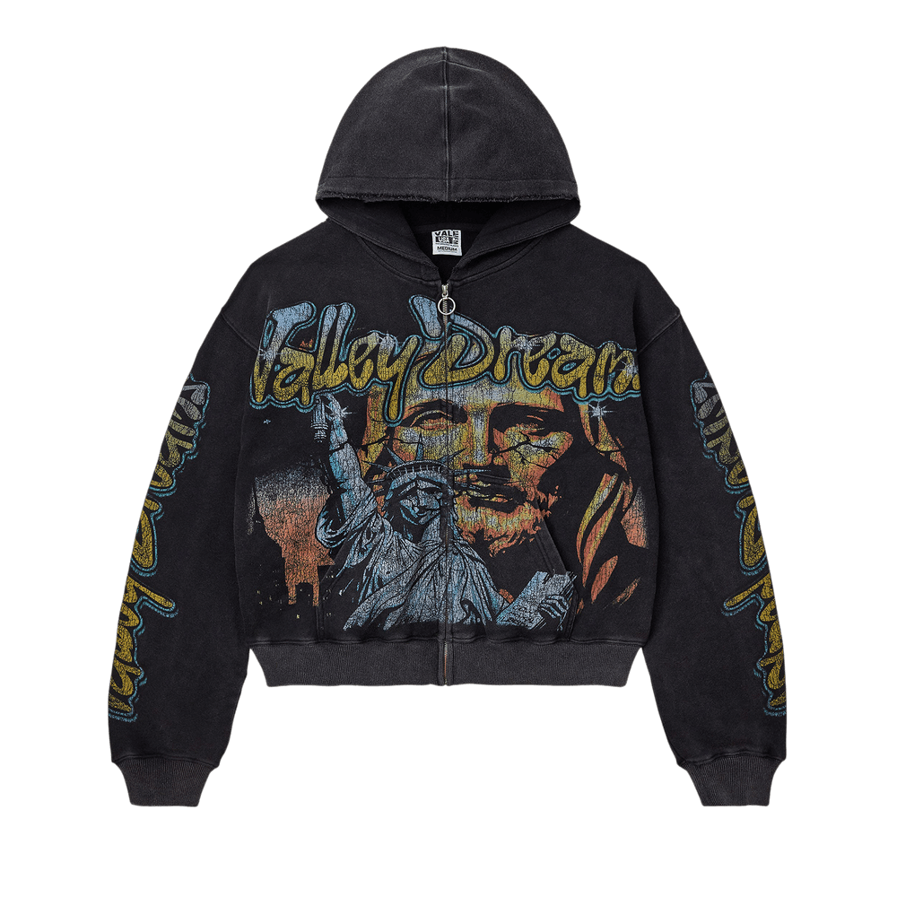 Vale Forever Gods Liberty Zip Up Black