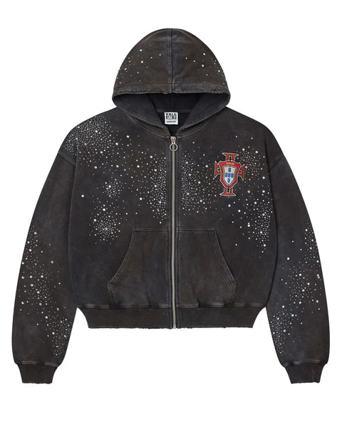 Vale Forever Pluto Cluster Zip Up Black