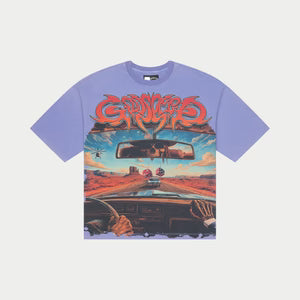 Godspeed On The Run Tee Purple