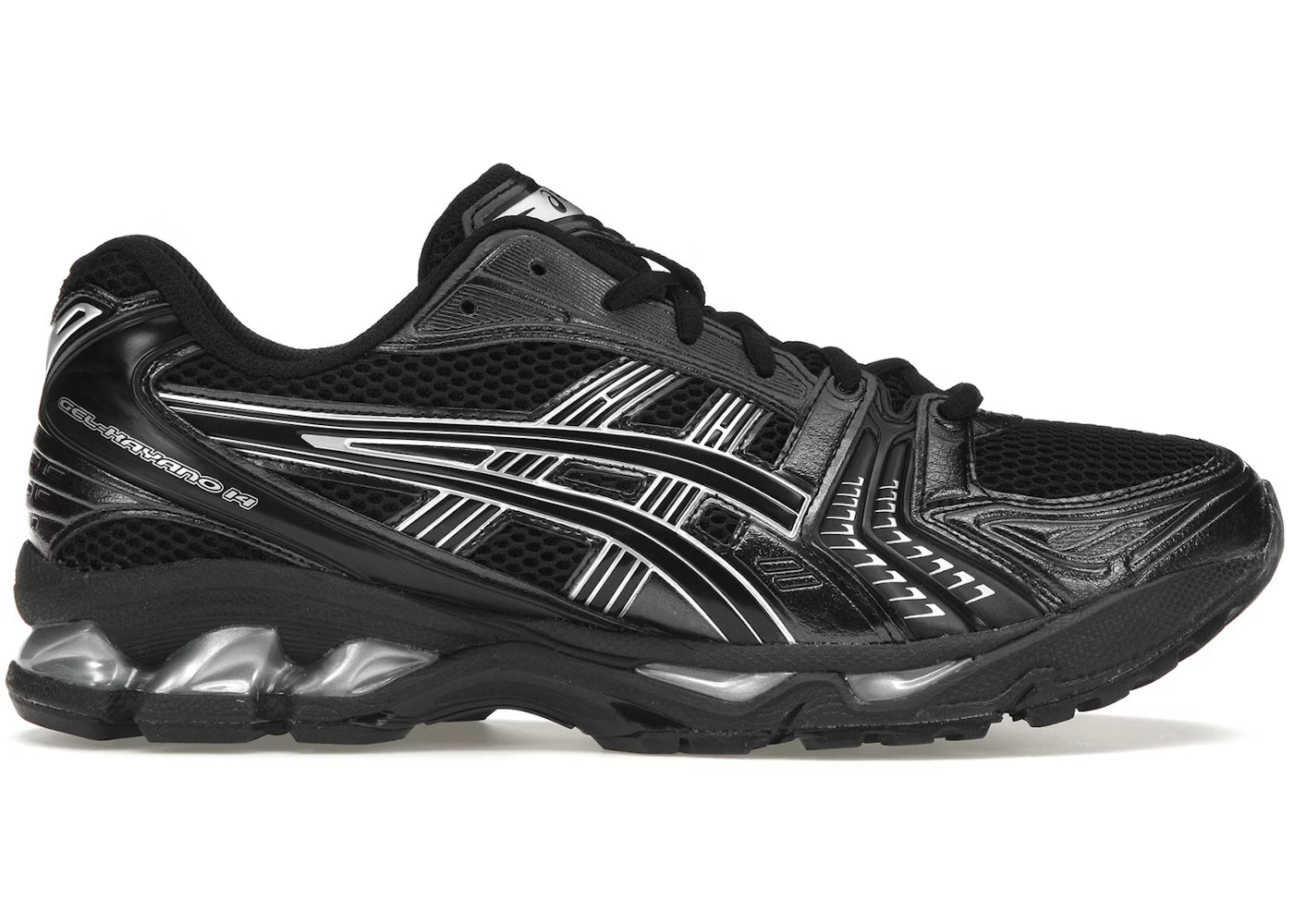 Asics Gel-Kayano 14 Black Pure Silver