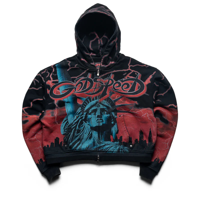 Godspeed Voltage Zip Up Red