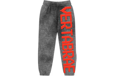 Vertabre C-1 Sweatpants Washed Grey Red