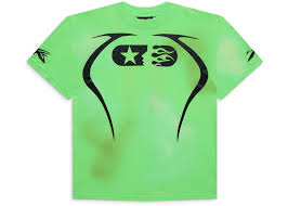 Hellstar Warm Up Tee Neon Green