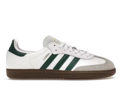 Adidas Samba OG Cloud White Collegiate Green